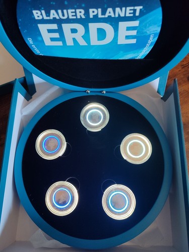 Blauer plane erde die - blauer,
