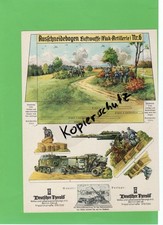 alte Werbung-Reklame-Werbung-Deutscher Herold Versicherung-Ausschneidebogen 6