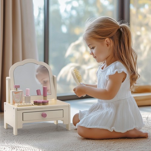 Schminktisch kinder aus holz - schminktisch,