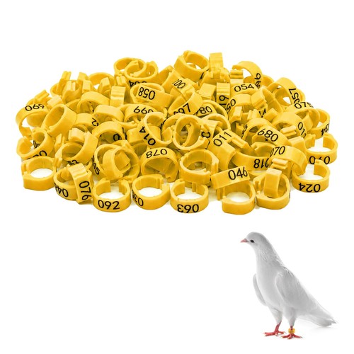 100 stück taubenringe mm - 100,
