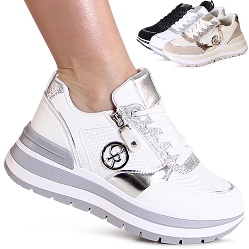 Damenschuhe plateau sneaker - damenschuhe,