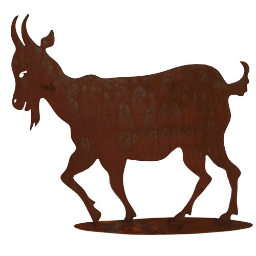 Ziegenbock 52x50cm ziege - ziegenbock,