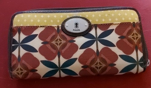 Fossil logan rfid tab clutch - rfid,
