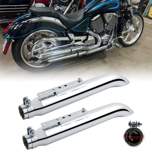 Motorrad auspuff - 2x,