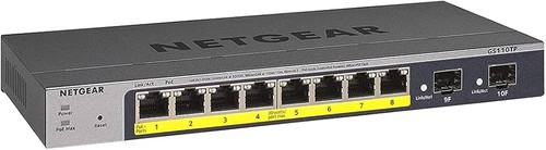 Netgear prosafe gs110tp port - prosafe, 8-port
