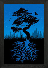 Natur Baum mit Wurzeln