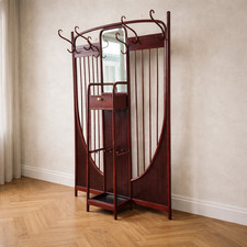 Antiker Jugendstil Garderobe