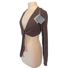 Jacke wickel bolero braun - bolero,