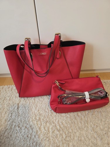 Credi handtaschen set rot - handtaschen,