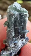 Indigolith Turmalin Kristall Edelstein (Pakistan) für Mineralien Sammlung