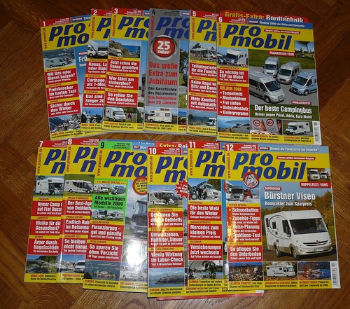 Ausgaben promobil - 12,