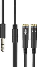 Headset Adapter Y Splitter