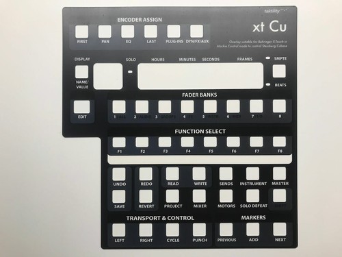 Overlay für behringer - overlay, cu"