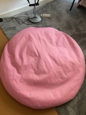 BuBiBag Beanbag Sitzack XL Ø 125cm Rosa für Kinder und Erwachsene
