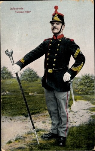 Infanterie tambour major - ak,