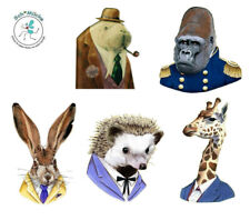 Anstecker Walross Affe Hase Kaninchen Igel Giraffe Anime Glücksbringer Rarität