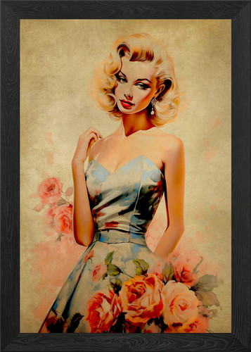 Vintage pinup girl no12 - pinup,