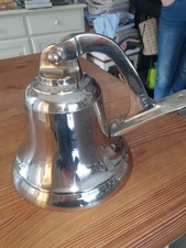 Klassische Schiffsglocke Chrom
