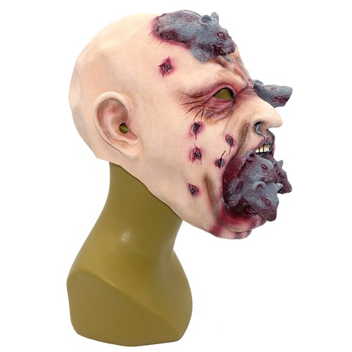 Zombie maske ratten - maske, karneval