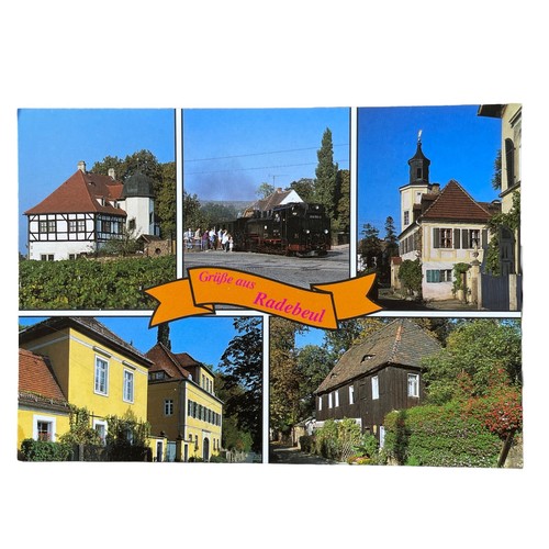 Ansichtskarte zug mehrbild - ansichtskarte,
