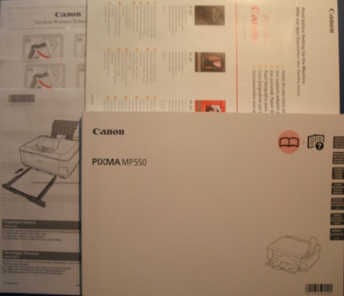 Canon pixma mp550 - canon,