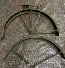 NSU Quickly Schutzblech vorn hinten mit Gepäckbrücke Originallack Oldtimer Set