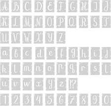 63 Stück Schablonen