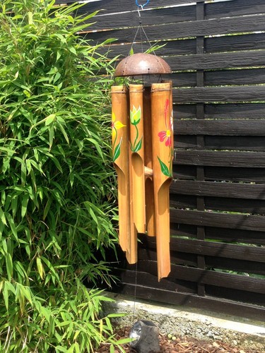 Windspiel bambus klangspiel - windspiel,