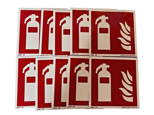 Stück feuerlöscher - 10,