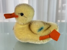 Steiff Tier 3210/13 Ente 14 x 18 cm Zustand siehe Fotos 