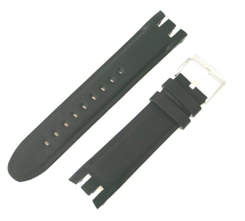 Black leather swatch - black,