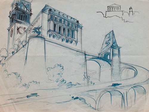 Architektur utopie entwurf - utopie,