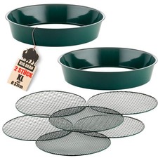 2x Erdsieb Sandsieb Sieb für