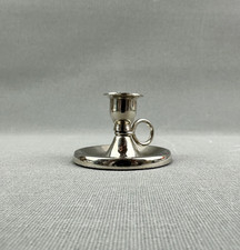 Vintage Zinn Kammerleuchter