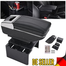 Mittelarmlehne Mittelkonsole Armlehne Leder Staufach Für Ford Fiesta 5 Focus MK2