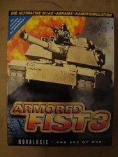 PC-Spiel (Novalogic)  - ARMORED FIST 3 BIG BOX (M1A2-Abrams-Kampfsimulation)