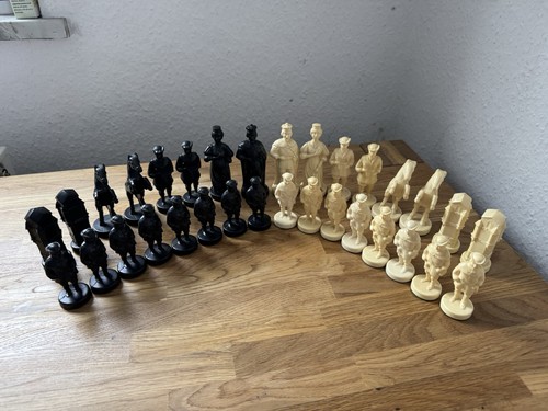 Vintage schachspiel - vintage,