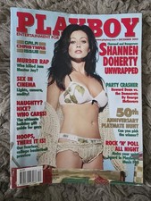 RARITÄT: Playboy US – DEZEMBER 2003 – 50th Anniversary – Shannen Doherty Cover