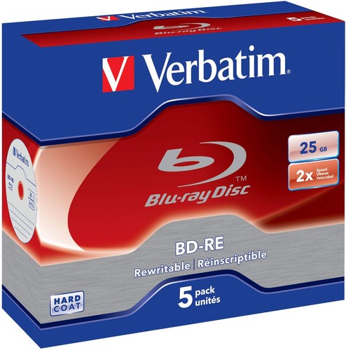 Verbatim blu ray - bd, re