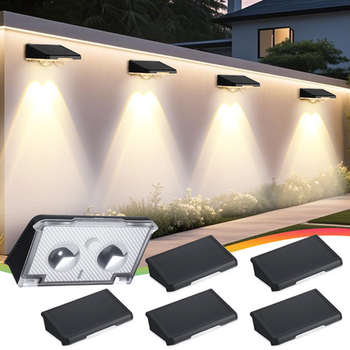 12x rgb led solarleuchten - 4-12x,