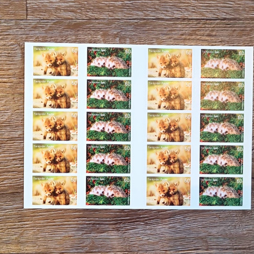 Deutsche post briefmarken set - post,