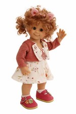 Schildkröt Müller-Wichtel Anni,  rote Haare, Sommerkleidung, -25 cm-