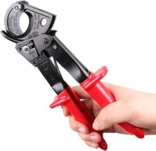 Kabelschere Kabelschneider bis 240 mm² Ratsche Schneider Schere Kupfer Alu Kabel