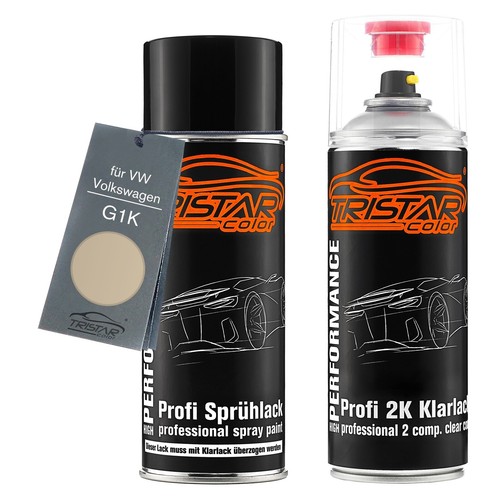 Autolack spraydosen set - 2k,