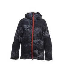 Quiksilver Winterjacke XL (eher L) – schwarz/grau/rot – Skijacke Snowboardjacke