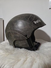 Skihelm Snowboardhelm Damen Bollé S 56 Lederoptik Khaki