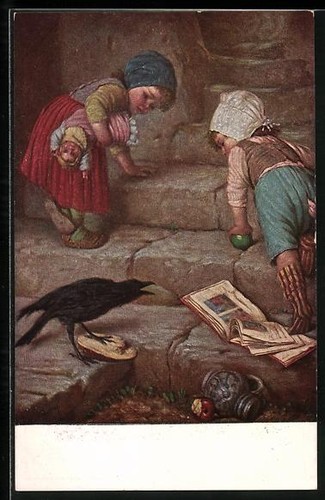 Künstler hermann kaulbach - künstler-ak,