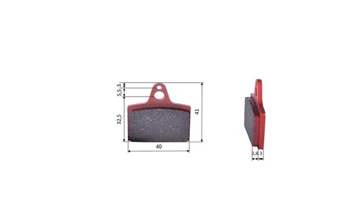 Set brake pads - pads, units)