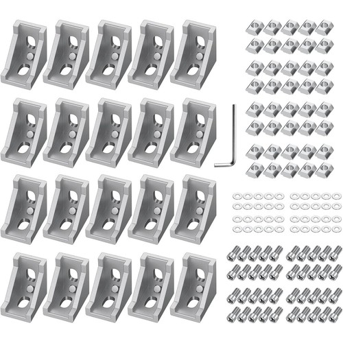 80x eckwinkel 30x30 winkel - winkel, nut