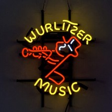 Wurlitzer Music Neon Sign